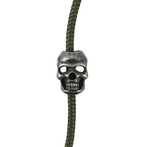 Stop corde Skull - Argent - Kombat Tactical
