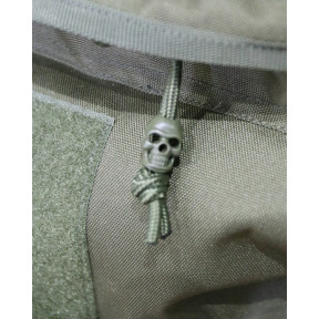 Kordelstopper Totenkopf - Olivgrün - Kombat Tactical