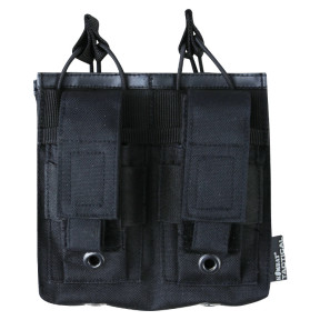 Porte chargeur double Alpha Mag - Noir - Kombat Tactical
