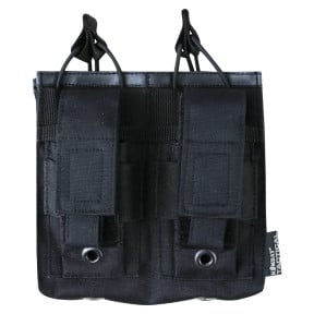 Porte chargeur double Alpha Mag - Noir - Kombat Tactical