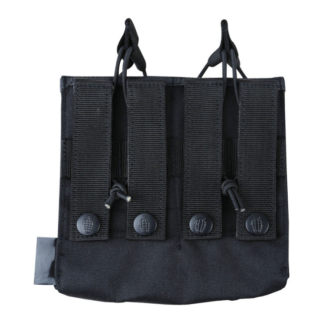 Porte chargeur double Alpha Mag - Noir - Kombat Tactical
