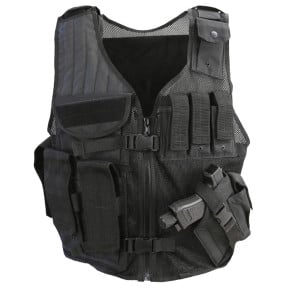Giubbotto tattico Cross Draw - Nero - Kombat Tactical