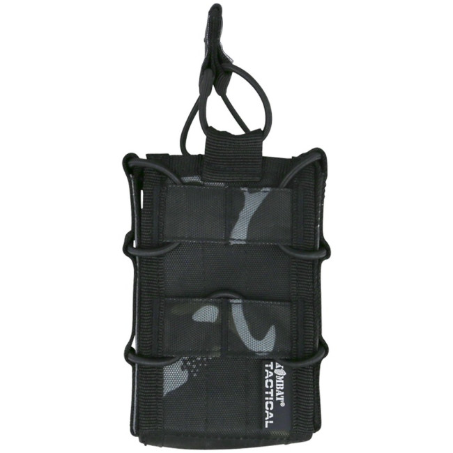 Enkele delta BTP magazijnhouder Zwart - Kombat Tactical