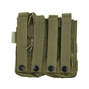 Podwójny uchwyt na magazynek Duo - Coyote - Kombat Tactical