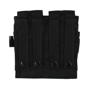 Doppelter ORIGINAL Style Magazinhalter - Schwarz - Kombat Tactical