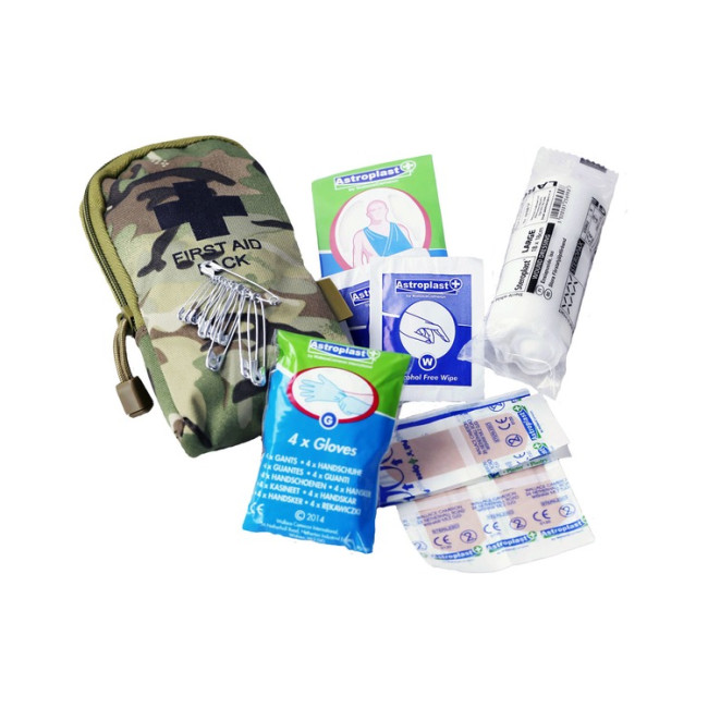 Eerste Hulp Kit 20 x 10 x 2.5 - BTP - Kombat Tactical