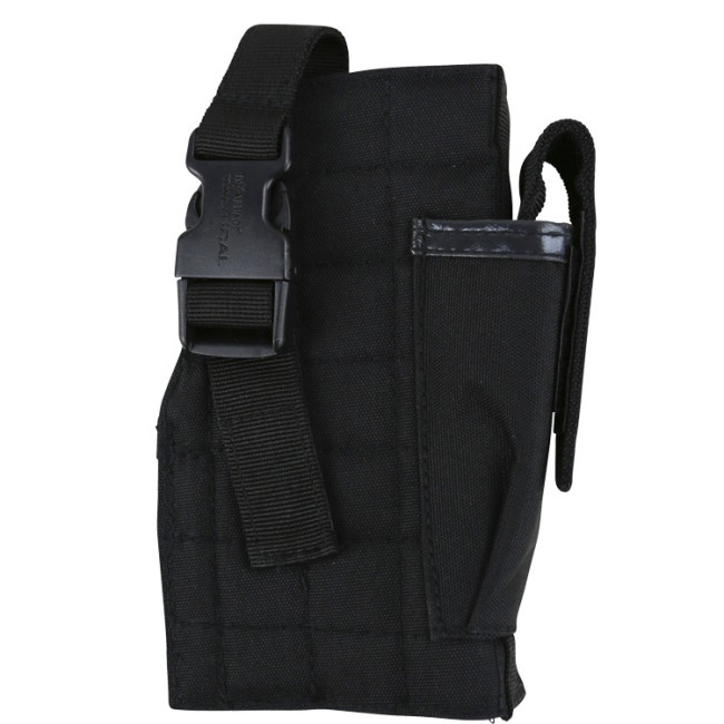 Molle Gun Holster with Mag Pouch - Black