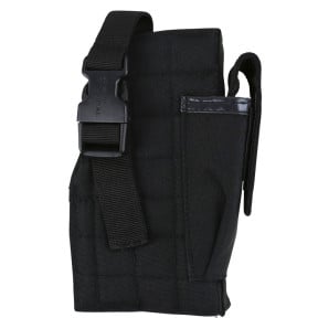 Molle Gun Holster with Mag Pouch - Black