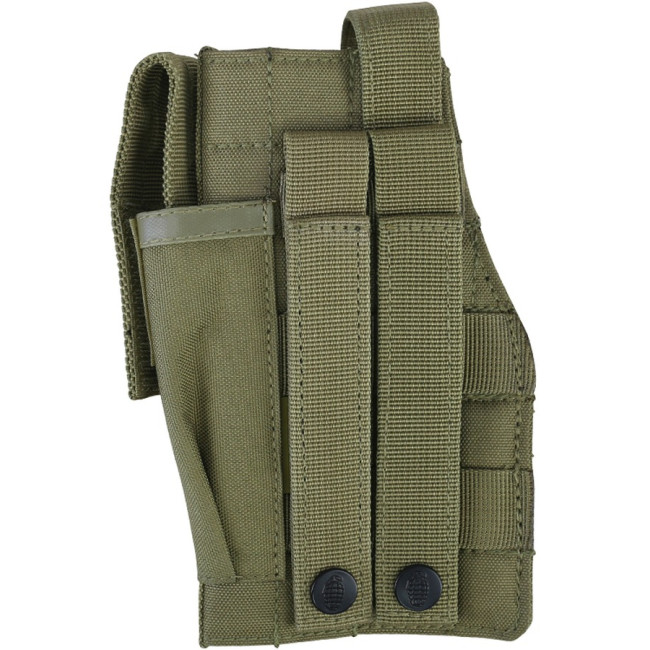 Molle Pistolenholster mit Magazintasche - Coyote