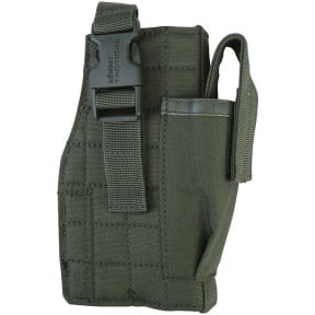 Molle Gun Holster with Mag Pouch - Olive Green
