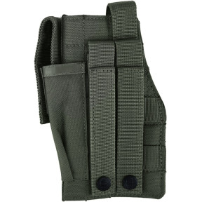 Molle Gun Holster with Mag Pouch - Olive Green