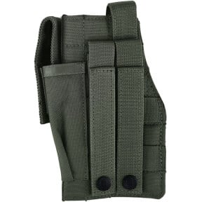 Molle Gun Holster with Mag Pouch - Olive Green