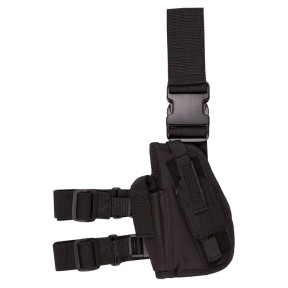 Oberschenkelholster für Linkshänder - Schwarz - Kombat Tactical
