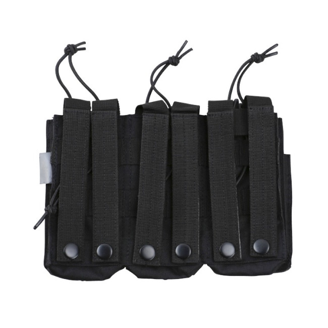 Triple Duo Mag Tas - Zwart
