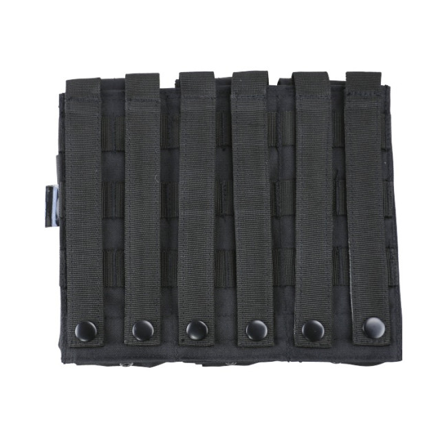 Dreifache Magazintasche mit PISTOLEN-Magazin - Schwarz