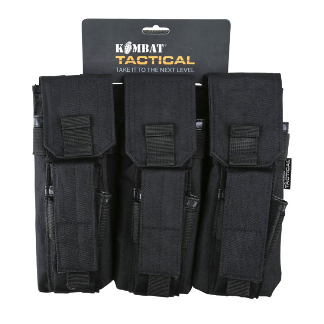 Triple Mag Pouch with PISTOL Mag - Black