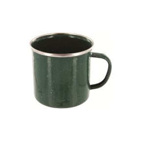 Mug en émail vert OD - Highlander