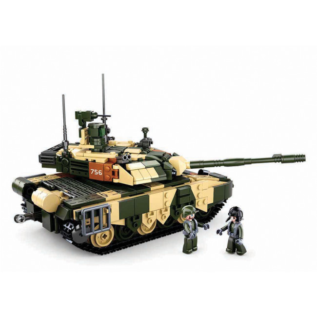Grand Char de Combat Militaire Tank M38-B0756 - Sluban