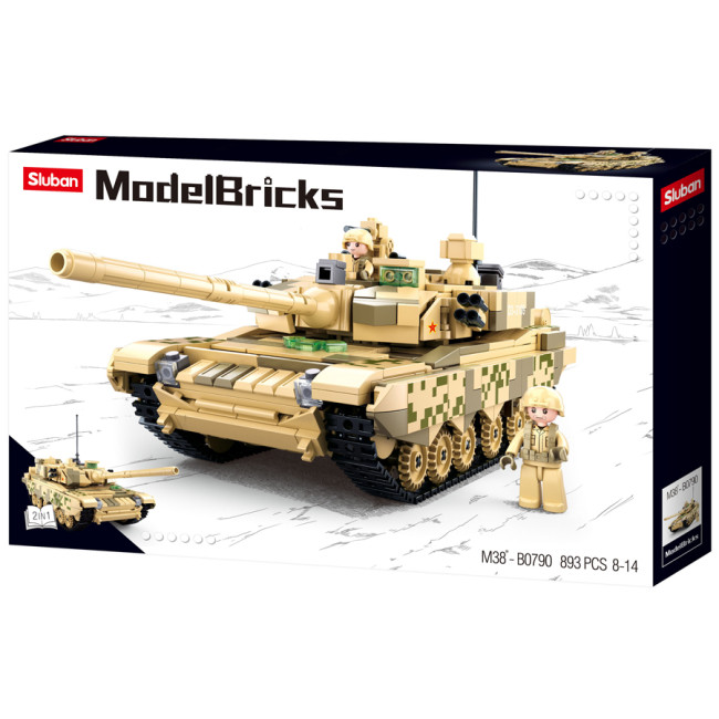 Char de combat principal Militaire Armée M38-B0790 - Sluban