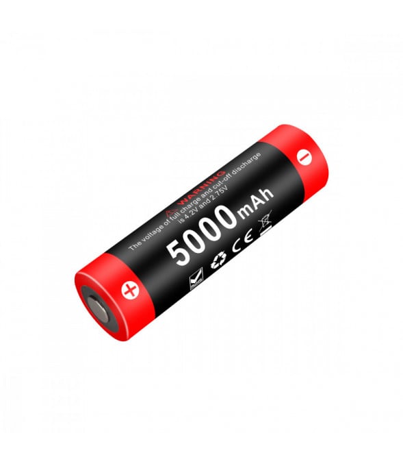 Batterie rechargeable pour lampes XT21X/G15 5000 mAh - Klarus