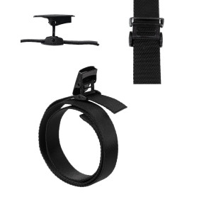 Ceinture élastique Quick Release Noire - Miltec