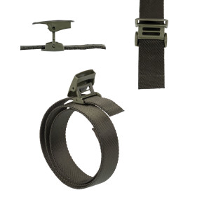 Ceinture élastique Quick Release Vert Armée - Miltec