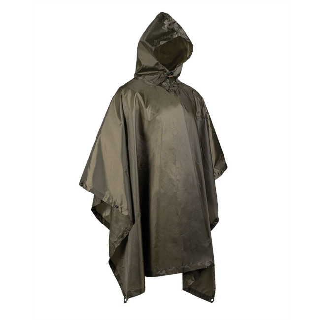 Poncho Ripstop Basic Legergroen - Miltec