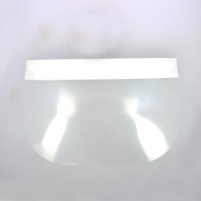 PVC-Schutzvisier + Schaumstoff - Weiß