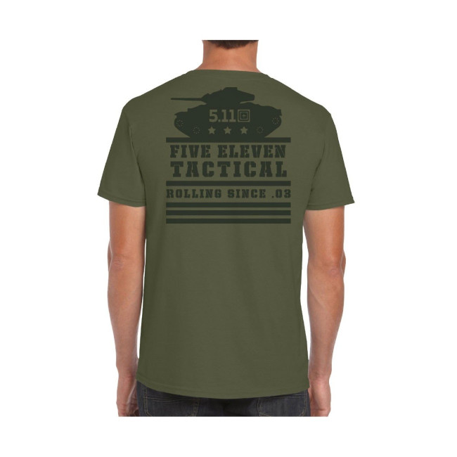 Tee-shirt Panzer Vert - 5.11 Tactical