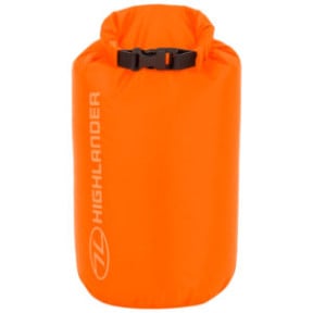 Wasserdichte Tasche 4L Orange X-Lite Drysacks - Highlander