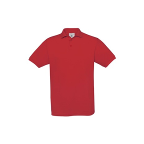 Polo z krótkimi rękawami Czerwone - B&C