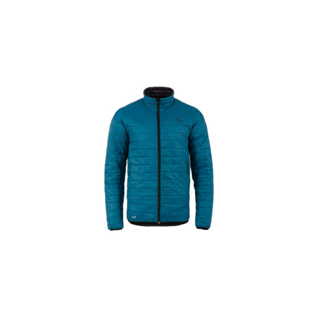 Umkehrbare Jacke - Schwarz und Petrolblau - Highlander