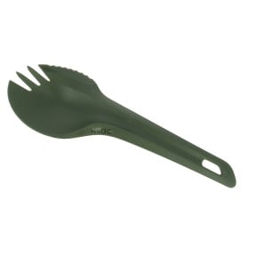 3-in-1 bestek Spork Olijfgroen - Wildo