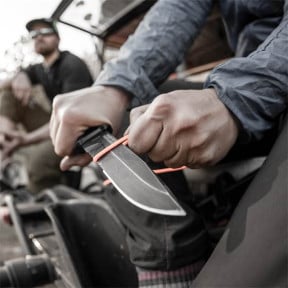 Strongarm Messer mit glatter Klinge - Coyote Braun - Gerber