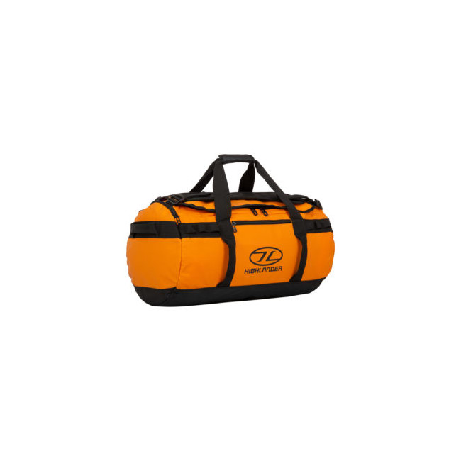 Wodoodporna torba podróżna STORM KITBAG 45L - Pomarańczowa - Highlander