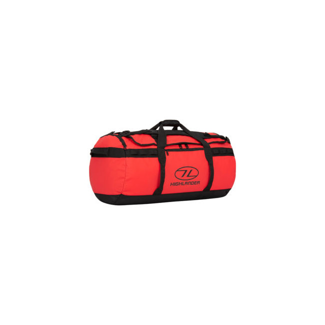 Sac de voyage imperméable STORM KITBAG 90L - Rouge - Highlander