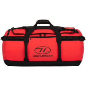 Sac de voyage imperméable STORM KITBAG 90L - Rouge - Highlander