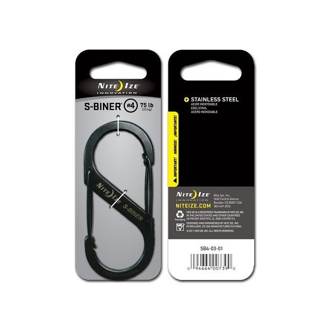 Mousqueton S-Biner Nite Ize - Taille 4