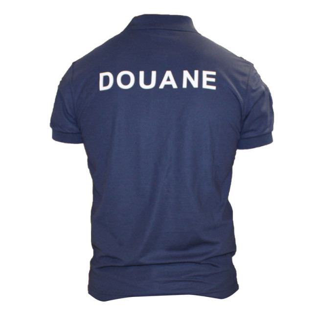 Zoll-Poloshirt Cooldry aus Piqué-Gewebe Blau - Patrol