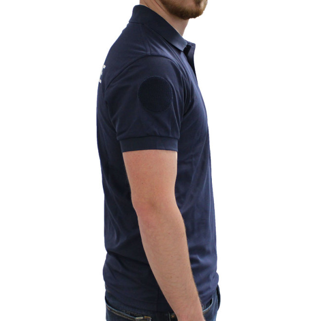 Douane Polo Cooldry in piqué mesh Blauw - Patrol