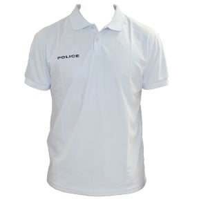 Polo Police Cooldry en maille piquée Gris - Patrol