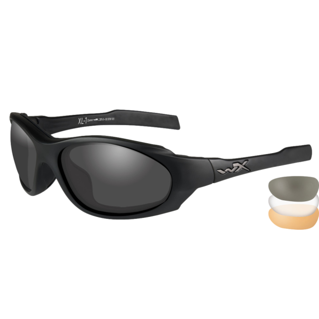 Lunettes de protection balistiques XL-1 Advanced verres fumé/incolore/orange - Wiley X