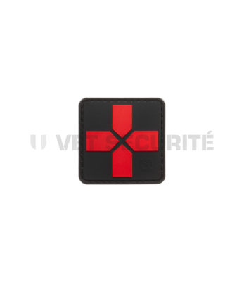 Red Cross Rubber Patch 40mm - Blackmedic - JTG