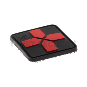 Red Cross Rubber Patch 40mm - Blackmedic - JTG