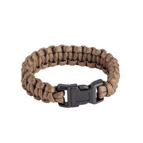 Überlebensarmband aus Paracord in Tan - A10 Equipment