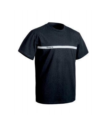 T-shirt Sécu-One sûreté bande grise - TOE