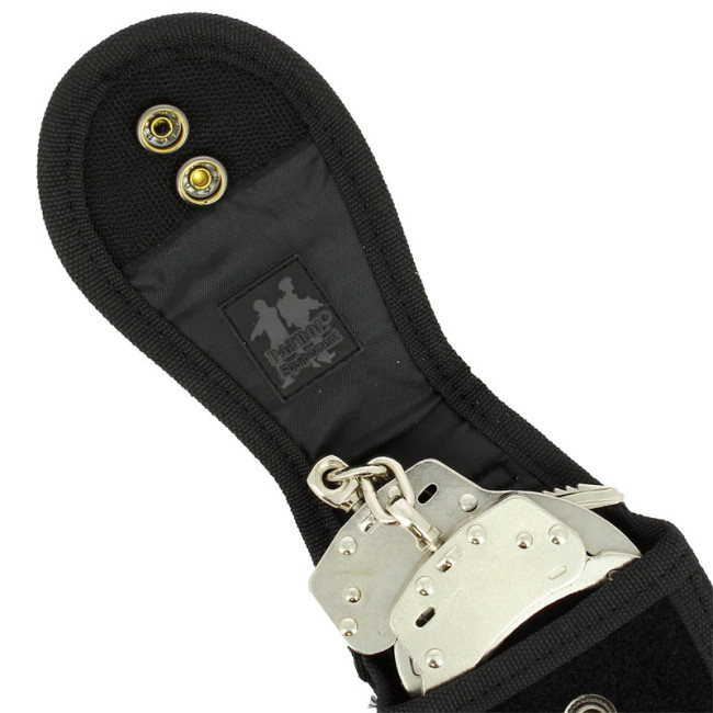 Handboeienholster 2 in 1 Groot Model zwart - Patrol Équipements