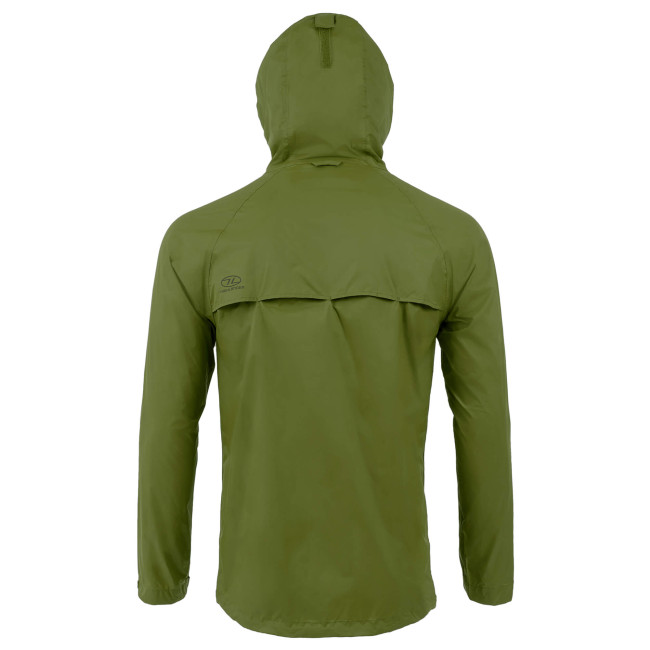 Veste imperméable Stow & Go verte - Highlander 