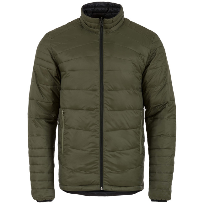 Reversible Down Jacke schwarz/grün - Highlander