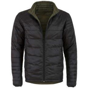 Reversible Down Jacke schwarz/grün - Highlander
